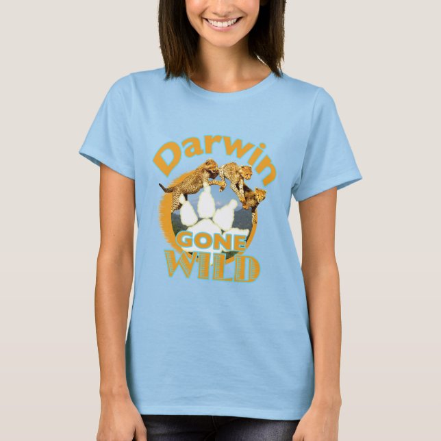 CAMISETA DARWIN GONE WILD (Frente)