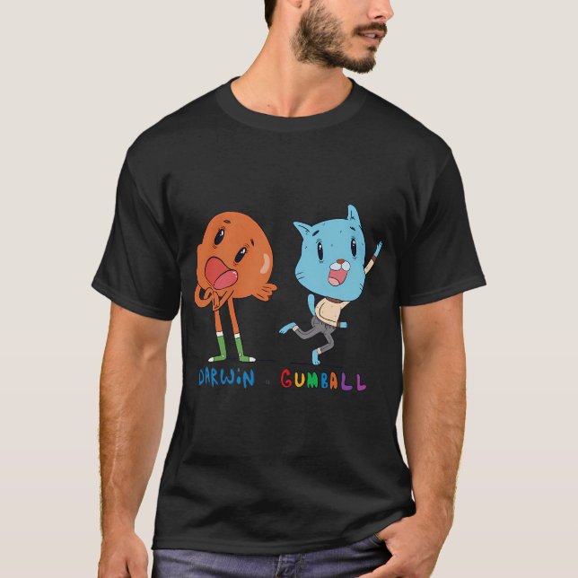 Camiseta Darwin -n- Gumball (Frente)