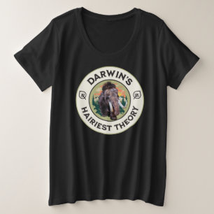 Camiseta Darwin’s Teoria Mais Peluda Mamute Lanudo