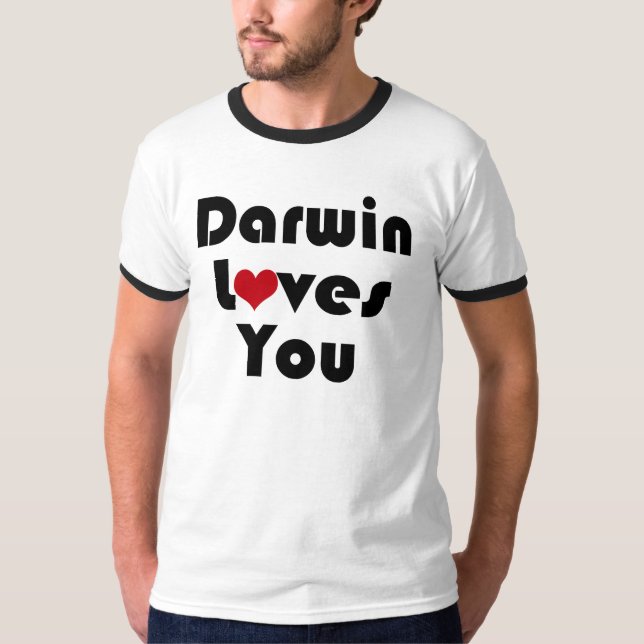 Camiseta Darwin te ama (Frente)