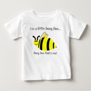 Camiseta das Abelhas Amarelas de Pequeno Ocupado