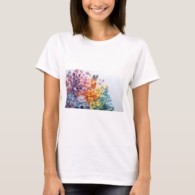 Camiseta das flores (Frente)