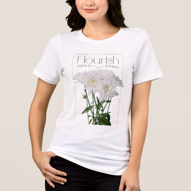 Camiseta das flores (Frente)