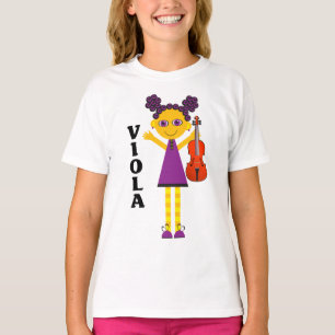 Camiseta das garotas bonitas Viola