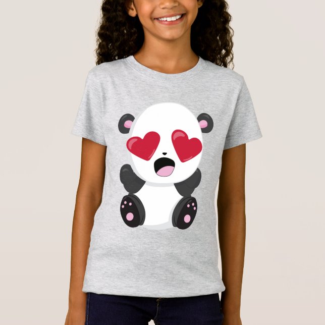 Camiseta das Meninas de Lado Duplo (Frente)