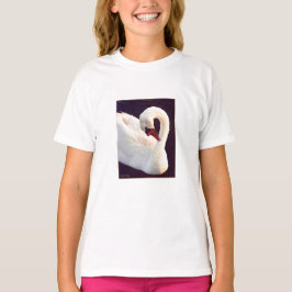 Camiseta das Meninas Mute Swan