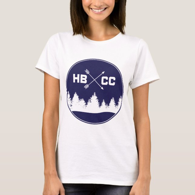 Camiseta das mulheres CC HBMS (Frente)