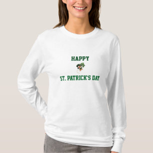 Camiseta das mulheres do dia de Patrick