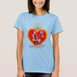 Camiseta das Mulheres Holandesas Suja
