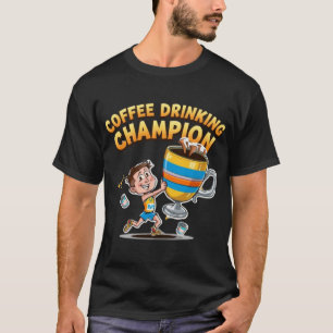 Camiseta das Olimpíadas de Bebida de Café - Cafeín