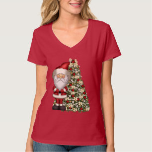 Camiseta das Papais noeis de Natal
