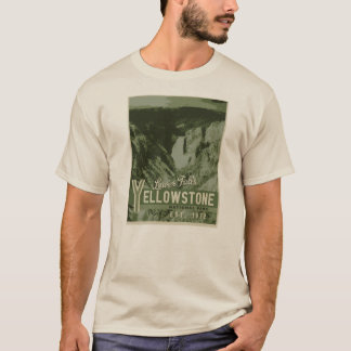 Camiseta das quedas do parque nacional de