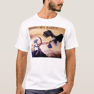 Camiseta Das "t-shirt da batalha liberdades"