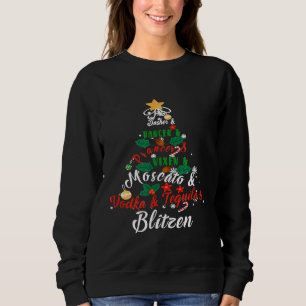 Camiseta Dasher Dancer Prancer Vixen Moscato Vodka Tequila
