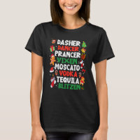 Dasher Dancer Prancer Vixen Moscato Vodka Tequila