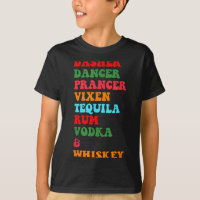 Dasher Dancer Prancer Vixen Tequila Rum Vodka Desi