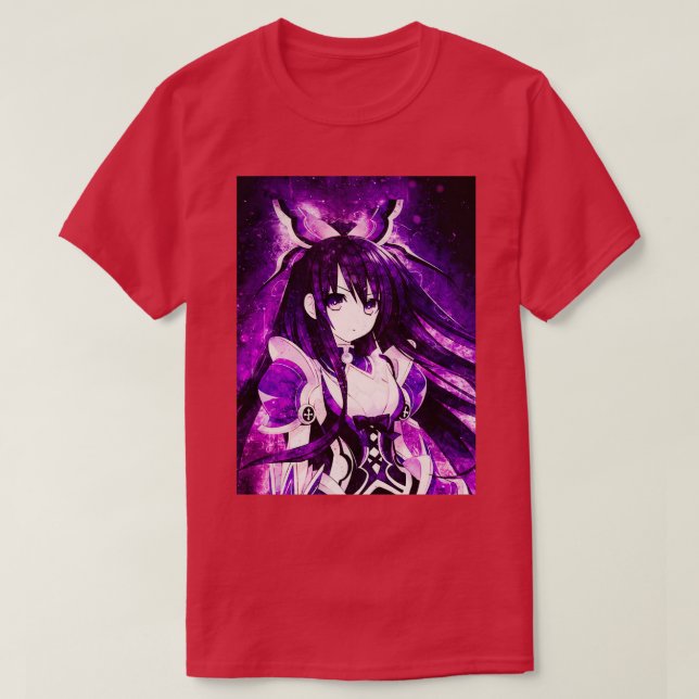 Camiseta Data A Live Tohka Yatogami 2 (Frente do Design)