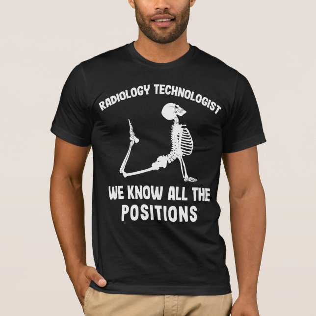 Camiseta Data A Rad Tech Radiologist Skeleton Radiology (Frente)