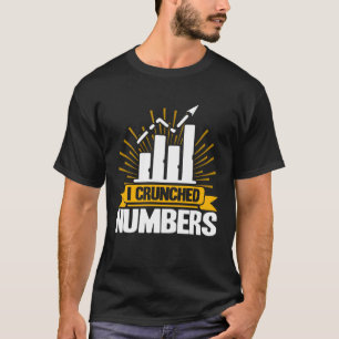 Camiseta Data Analyst I Crunch Numbers Data Scientist