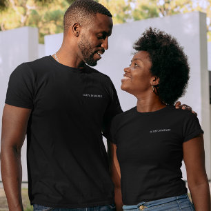 Camiseta Data de Algarismos Romanos Casal Personalizado