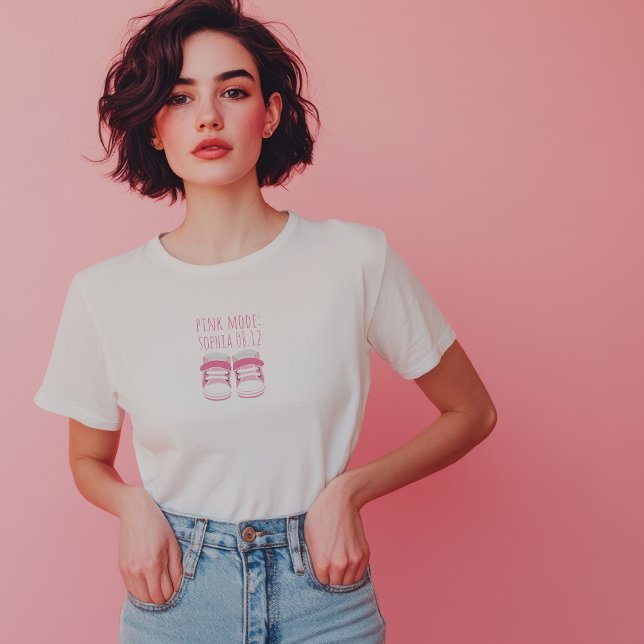 Camiseta Data de Nascimento Personalizada Baby Loa (Criador carregado)