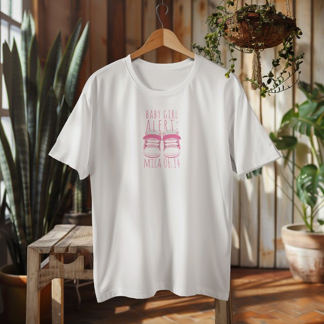 Camiseta Data de Nascimento Personalizada Bebê a C (Criador carregado)