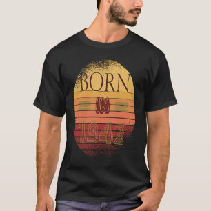 Camiseta Data De Recolha Do Pôr Do Sol De 1942