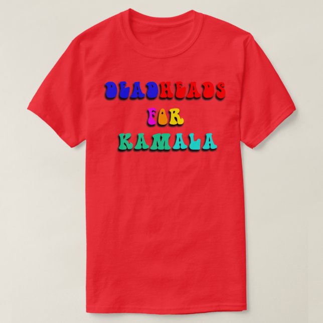 Camiseta Data-limite para Kamala (Frente do Design)