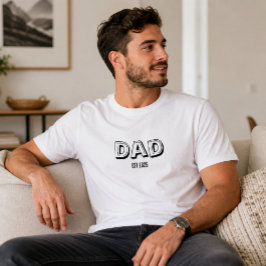 Camiseta Data Personalizada Estilo Moderno Minimalista Pret