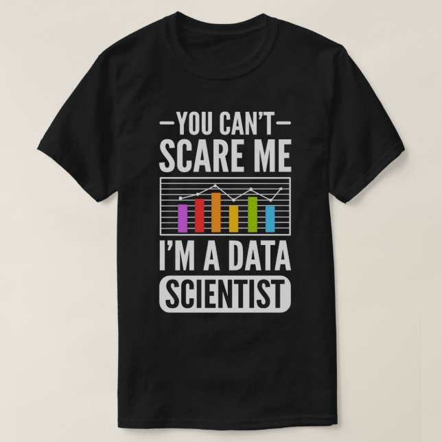 Camiseta Data Science Big Data Analytics Para Cientista De  (Frente do Design)