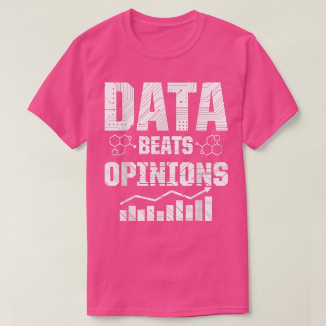 Camiseta Data Scientist Data Science Mining Analyst 334 (Frente do Design)