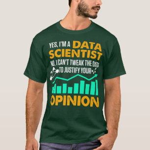 Camiseta Data Scientist Data Science Mining Analyst Premium