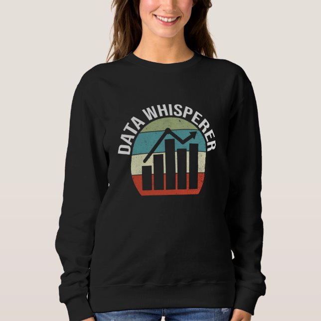 Camiseta Data Whisperer Data Scientist Funny Data Analyst (Frente)