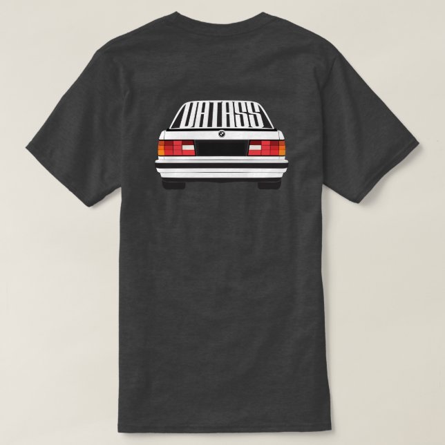 Camiseta Datass BMW E30 (Verso do Design)