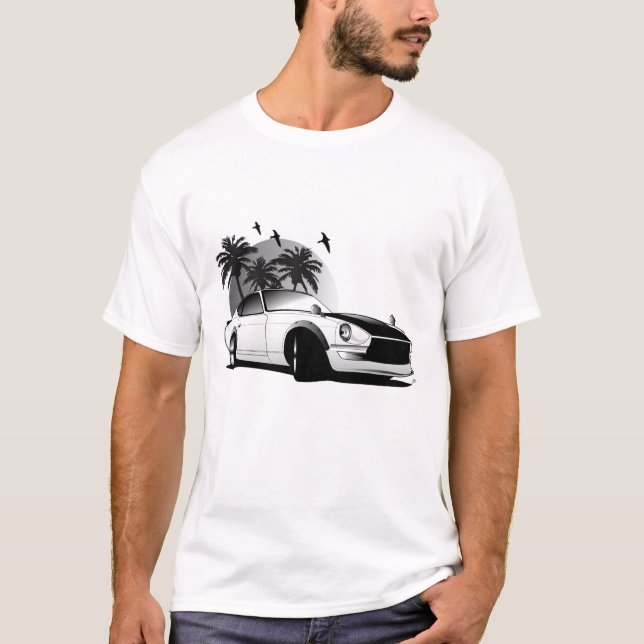 Camiseta Datsun 240z redux (Frente)