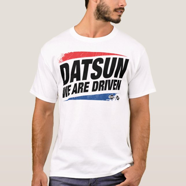 Camiseta DATSUN (nós somos conduzidos) (Frente)