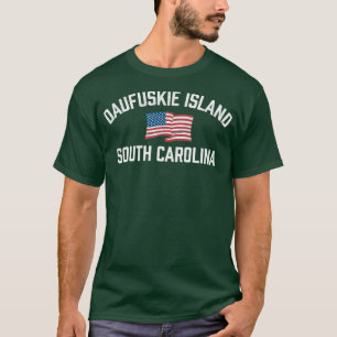 Camiseta Daufuskie Island South olina SC EUA Flag Patriotic