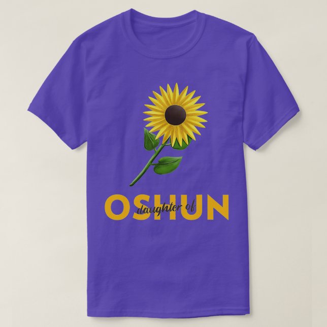 Camiseta Daughter of Oshun  (Frente do Design)