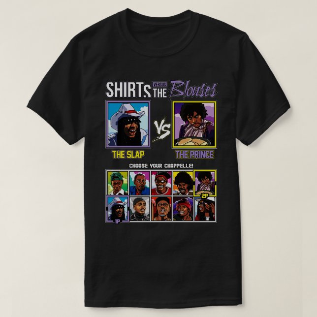Camiseta Dave Chappelle Shirts Vs Travesseiro (Frente do Design)