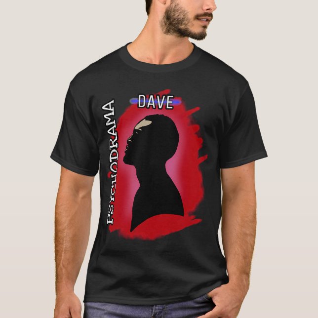 Camiseta Dave psychodrama (Frente)