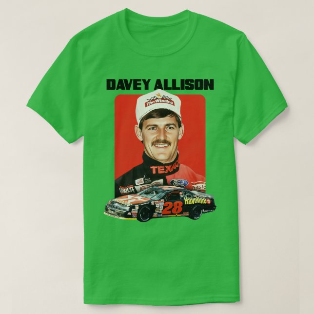 Camiseta Davey Allison (Frente do Design)