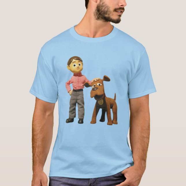 Camiseta Davey and Goliath (Frente)