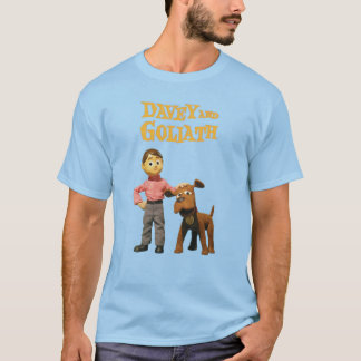 Camiseta Davey e Goliath