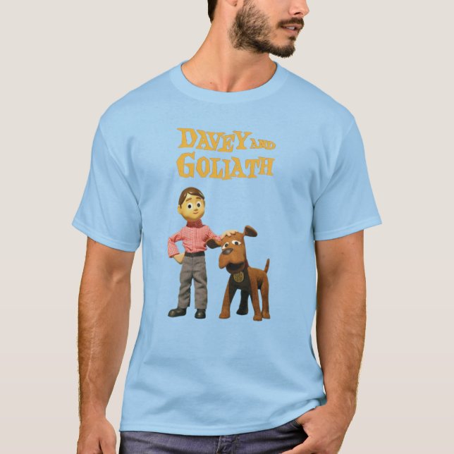 Camiseta Davey e Goliath (Frente)