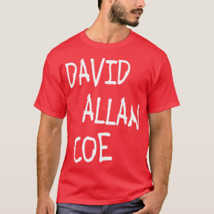 Camiseta David Allan Coe Misterioso Rhinestone Cowboy Tribu
