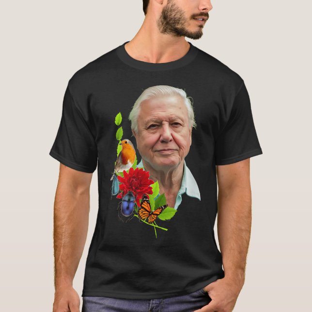 Camiseta David Attenborough (Frente)