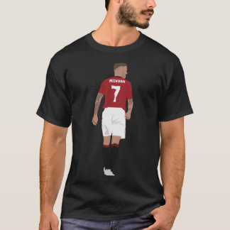 Camiseta David Beckham Capa de telefone Minimalista de Arte