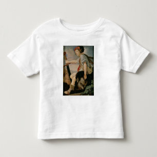 Camiseta David com a cabeça de Goliath