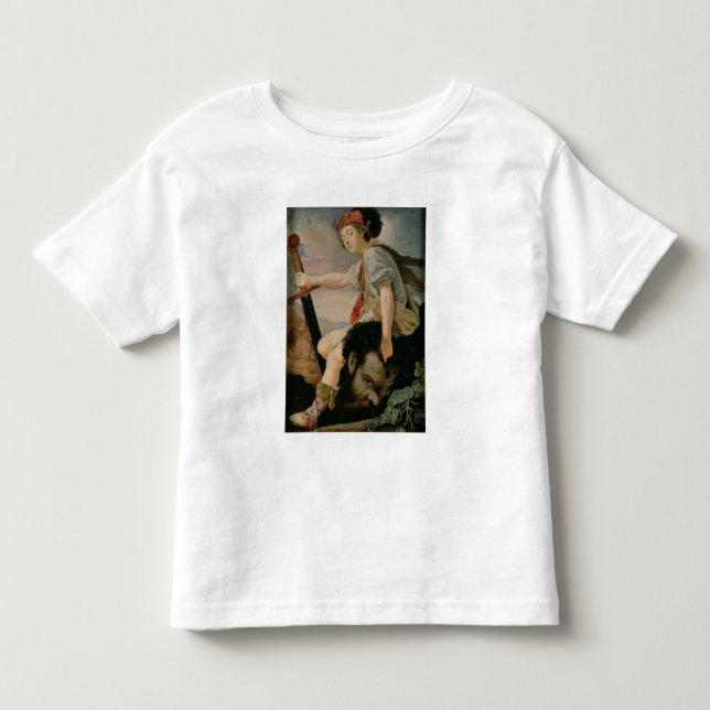 Camiseta David com a cabeça de Goliath (Frente)