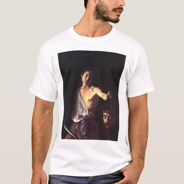Camiseta David com cabeça de Goliath (Frente)